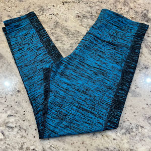 C9 by Champion Blue Leggings with Textured Performance Fabric